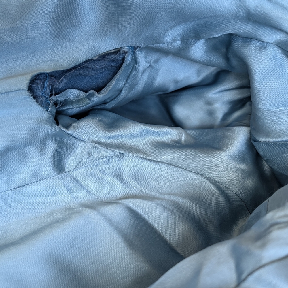 RARE! HBC Vintage 4Point Blanket Blue Coat - Picture 8 of 11